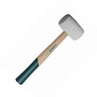 SATA of Wood Handle White Plastic Hammer 1 Pound