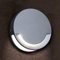 sandwy round led exterior wall light ip44