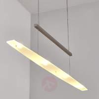 sara led hanging lamp dimmable height adjustable