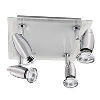 Saturn Chrome 4 light Track and Spotlight