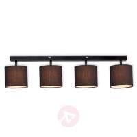 Sandra ceiling light, 4 pivotable lampshades