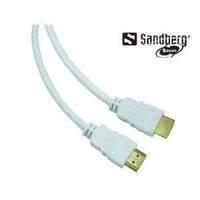 Sandberg Saver - Video / audio cable - HDMI - 19 pin HDMI (M) - 19 pin HDMI (M) - 2 m