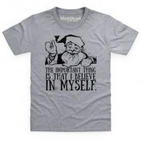 Santa Believes In Himself Kid\'s T Shirt