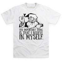 santa believes in himself t shirt