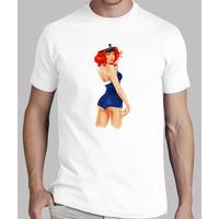 Sailor Girl Retro Pin Up