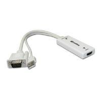 sandberg vga audio to hdmi converter cable