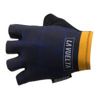 santini la vuelta 2017 stage 19 20 asturias race gloves blueyellow xl