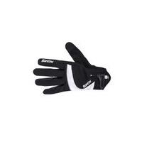 santini studio mid season gloves black l