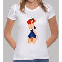 Sailor Girl Retro Pin Up