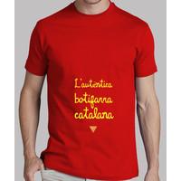 samarreta homes per lautèntica catalan botifarra