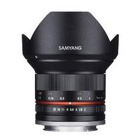 Samyang 12mm F2.0 Micro Four Thirds Lens-Black