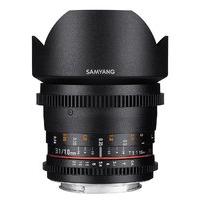 Samyang 10mm T3.1 VDSLR II Lens for Fuji X