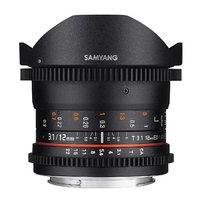 Samyang 12mm T3.1 FE VDSLR Micro Four Thirds Lens