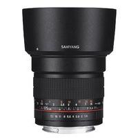 samyang 85mm f14 lens for sony