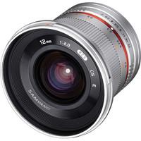 Samyang 12mm F2.0 Lens for Sony E-Silver