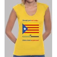 samarreta estelada catalonia - (donut, groga)