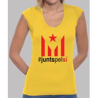 samarreta # juntspelsà - dona