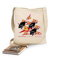 san fermin 100 cotton shoulder bag