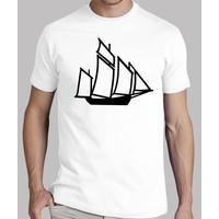 Sailing boat ship