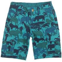 Safari Print Kids Shorts - Turquoise quality kids boys girls