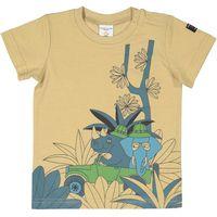 Safari Print Baby T-shirt - Multi-coloured quality kids boys girls