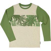 Safari Print Kids Top - Green quality kids boys girls