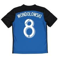 san jose earthquakes home shirt 2015 16 kids with chris wondolowski 8  ...