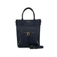 sally young blue stud detail bag blue