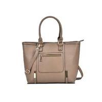 Sally Young Pale Khaki Front Pocket Bag, Pale Khaki