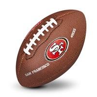 San Francisco 49ers NFL Team Logo Mini Size Rubber Football