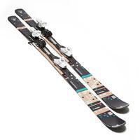 salomon womens bamboo skis with z10 ti bindings black