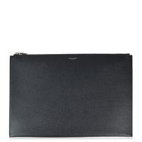 SAINT LAURENT Leather Document Holder