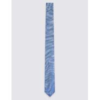 savile row inspired pure silk grenadine textured tie