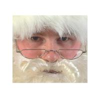 Santa Half Moon Glasses