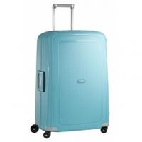 samsonite scure spinner 69cm aqua blue medium