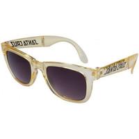 santa cruz trans sunglasses clear yellow mens sunglasses in yellow