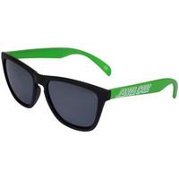 Santa Cruz Volley Sunglasses - Black / Lime men\'s Sunglasses in green