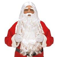 Santa Claus Beard Set Deluxe Wig For Hair Accessory Fancy Dress