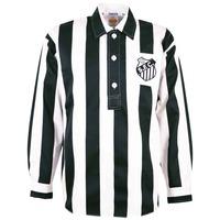 santos 1950s 1960s away retro football shirt