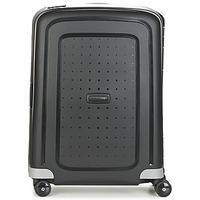 Samsonite S\'CURE SPINNER 55 women\'s Hard Suitcase in black