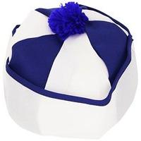 Sailor Fabric Blue/wht Withbobble Disguise Hats Caps & Headwear For Fancy Dress