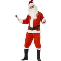 Santa Suit Deluxe Fancy Dress Costume (adult Size Large) - Fleece