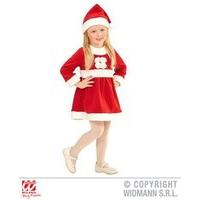 Santa Girl\'s 0 To 9m Costume Christmas Nativity Fancy Dress
