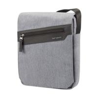 samsonite hip style 2 tablet crossover bag with flap light grey