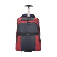 samsonite infinipak trolley laptop backpack 17 3 redblack