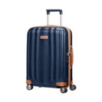 samsonite lite cube spinner dlx 55 cm midnight blue