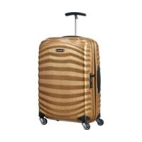 samsonite lite shock spinner 55 cm copper gold