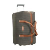 samsonite lite dlx wheeled duffle 55 cm dark olive