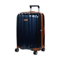 samsonite lite cube spinner dlx 68 cm midnight blue