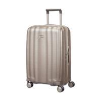 samsonite lite cube spinner 68 cm ivory gold